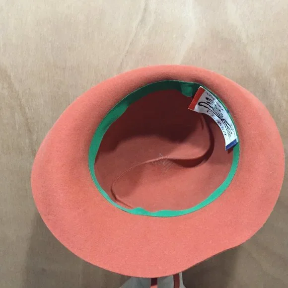 Mr. John Classic Pumpkin Wool Felt Hat - bibarnabloc.cat display picture 2